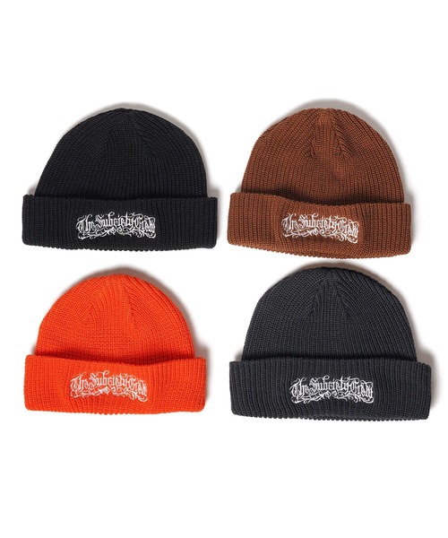 Subciety（サブサエティ） ニット帽 ニットキャップ Low watch メンズ