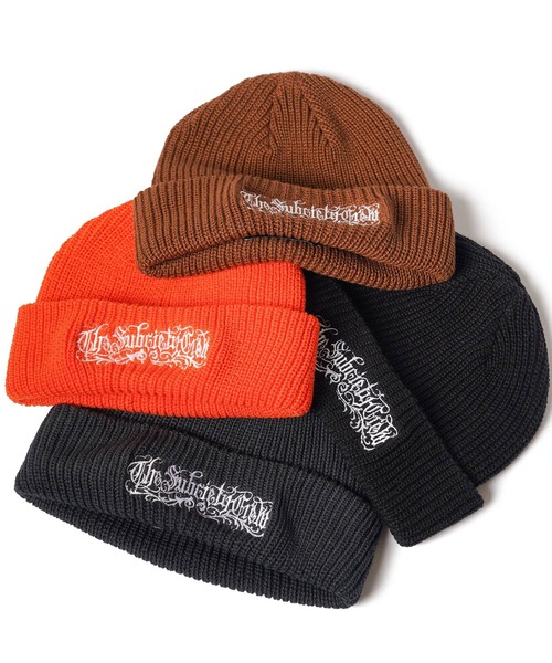 Subciety（サブサエティ） ニット帽 ニットキャップ Low watch メンズ