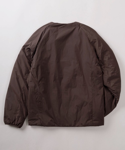 ジャケット ノーカラージャケット 「71」ナイロン 中綿 ノーカラー