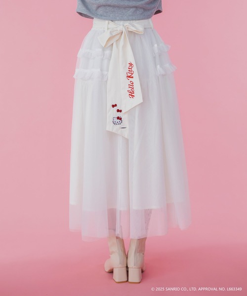 sanrio（サンリオ） スカート 「HELLO KITTY」ハローキティコラボ