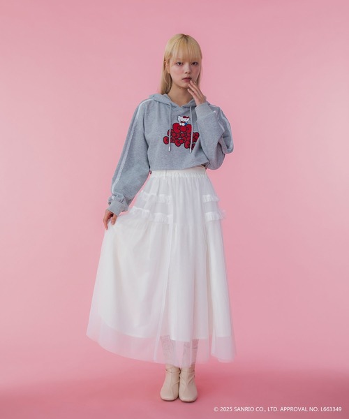 sanrio（サンリオ） スカート 「HELLO KITTY」ハローキティコラボ