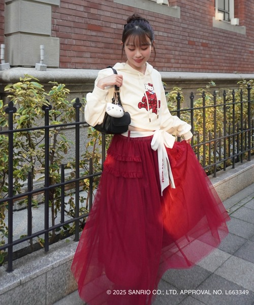 sanrio（サンリオ） スカート 「HELLO KITTY」ハローキティコラボ