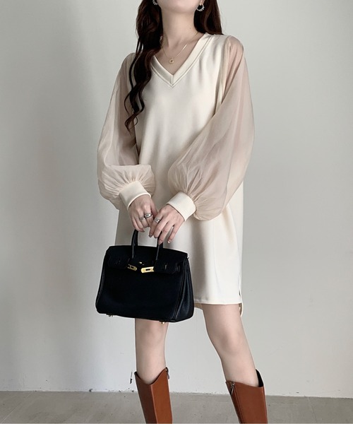 「emi+」 長袖カットソー M ブラック レディース_画像5