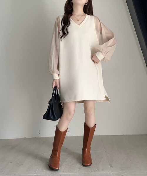 「emi+」 長袖カットソー M ブラック レディース_画像6