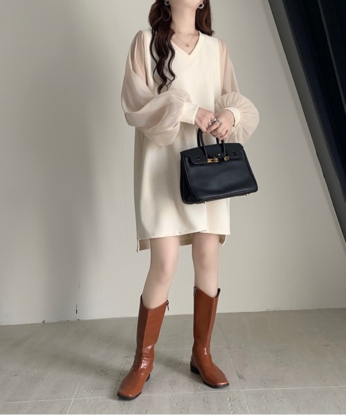 「emi+」 長袖カットソー M ブラック レディース_画像8