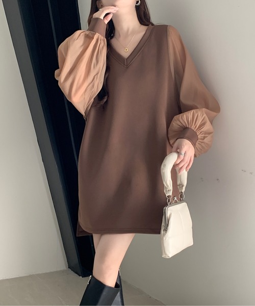 「emi+」 長袖カットソー M ブラック レディース_画像9