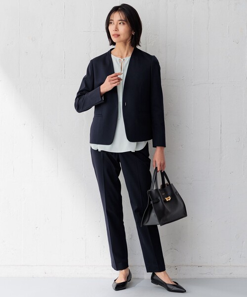 23区（ニジュウサンク） ジャケット 32 グレー レディース : ZOZOTOWN