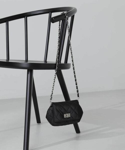 「NATURAL BEAUTY BASIC」 ショルダーバッグ フリ- シルバー レディース_画像5