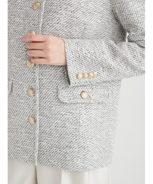 CELFORD（セルフォード） ツイードジャケット 36 ピンク レディース