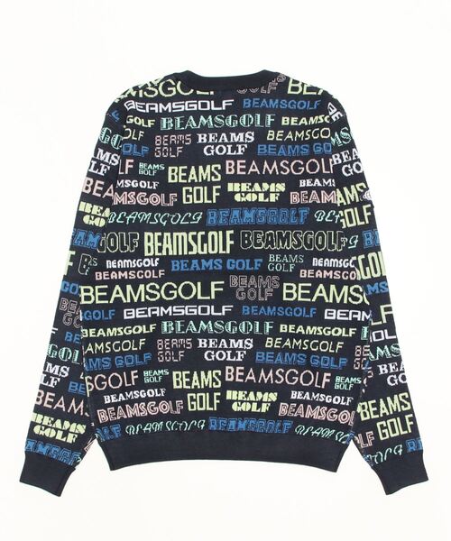 BEAMS GOLF（ビームス ゴルフ） 長袖ニット LARGE ホワイト メンズ