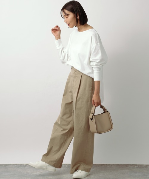 「BARNYARDSTORM」 チノパンツ M ベージュ レディース_画像2