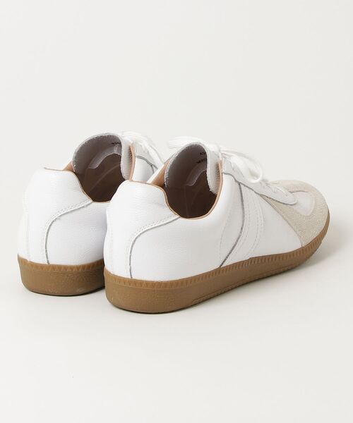 「GERMAN TRAINER」 ローカットスニーカー 38 ホワイト メンズ_画像2