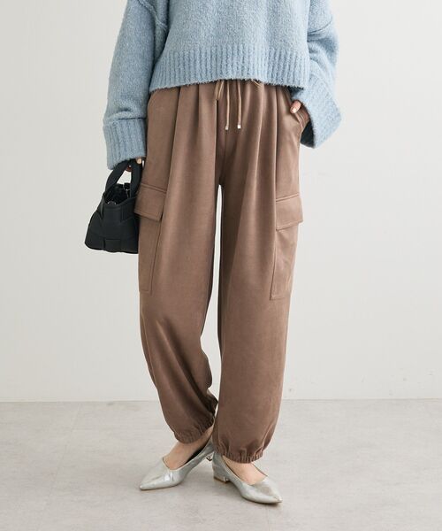 H BEAUTY&YOUTH UNITED ARROWS カーゴパンツ S オリーブ レディース