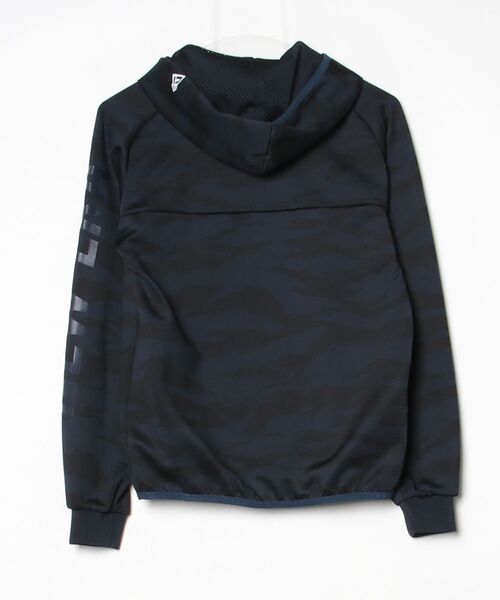 「NEW ERA」 ジップアップパーカー X-SMALL ネイビー メンズ_画像2