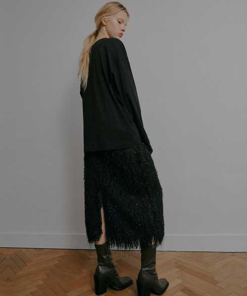 スカート グリッターフリンジスカート / Glitter Fringe Skirt_5