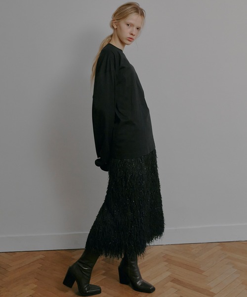 スカート グリッターフリンジスカート / Glitter Fringe Skirt_4
