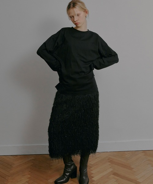 スカート グリッターフリンジスカート / Glitter Fringe Skirt_3
