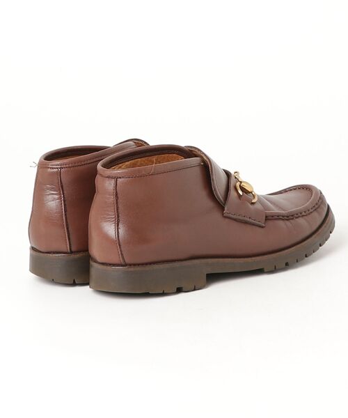 【GUCCI】ホースビット☆ショートブーツ☆濃茶☆37C GUCCI（グッチ） ホースビット ブーツ 6.5 ブラウン レディース