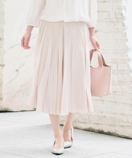 UNTITLED（アンタイトル） スカート 「ウエストゴム/セレモニー