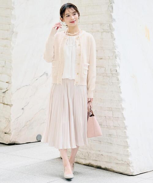 UNTITLED（アンタイトル） スカート 「ウエストゴム/セレモニー