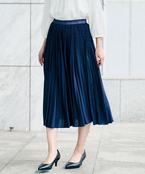 UNTITLED（アンタイトル） スカート 「ウエストゴム/セレモニー