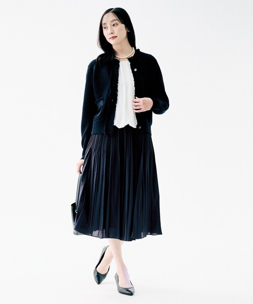 UNTITLED（アンタイトル） スカート 「ウエストゴム/セレモニー