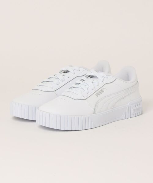 「PUMA」 ローカットスニーカー 22cm ブラック レディース_画像2