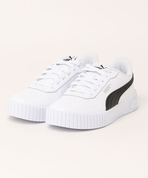 「PUMA」 ローカットスニーカー 22cm ブラック レディース_画像3