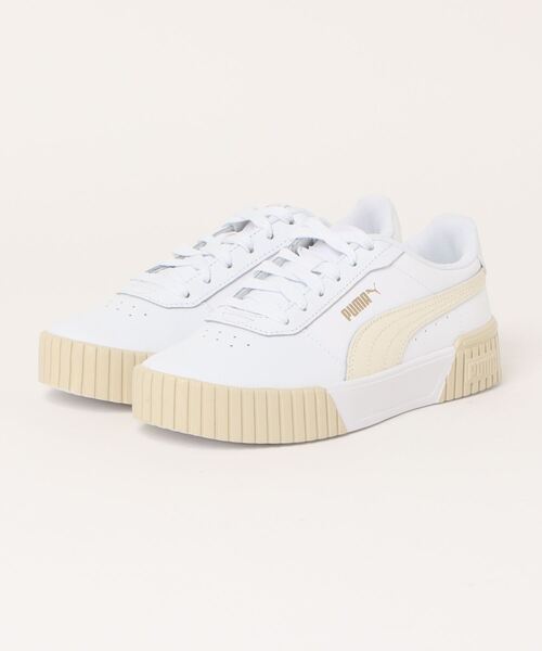 「PUMA」 ローカットスニーカー 22cm ブラック レディース_画像5