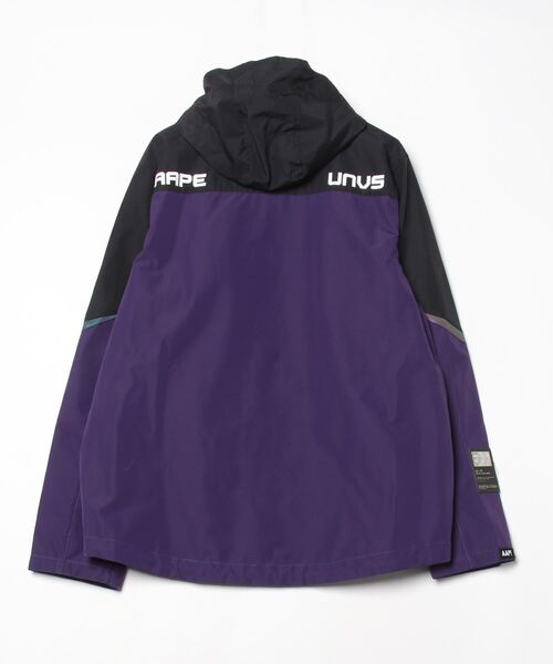 「AAPE BY A BATHING APE」 ブルゾン LARGE パープル系その他6 メンズ_画像2