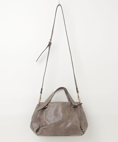 「GIANNI CHIARINI」 2WAYバッグ - グレー レディース_画像2