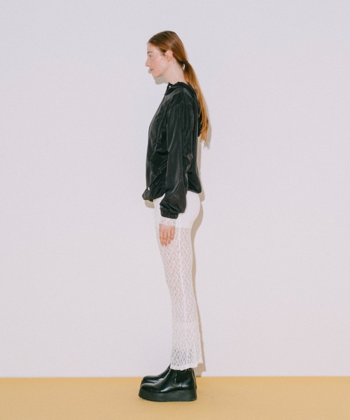 「duei」 ブーツカットパンツ FREE ブラック レディース_画像2