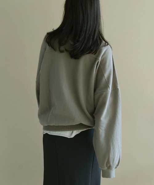 「NOAHL」 スウェットカットソー FREE ベージュ レディース_画像3