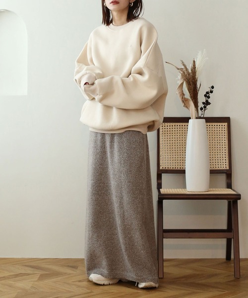 「NOAHL」 スウェットカットソー FREE ベージュ レディース_画像9