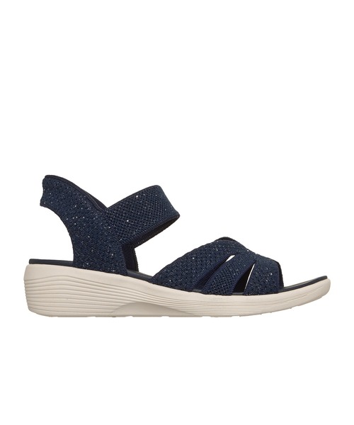 SKECHERS（スケッチャーズ） 厚底 サンダル 夏 ハンズフリー スリップ
