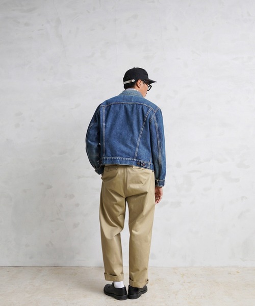 「WAIPER.inc」 チノパンツ 22 オリーブ メンズ_画像5