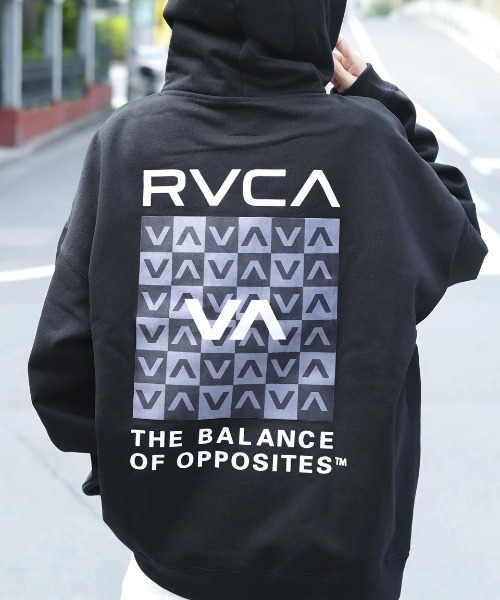 パーカー 「RVCA/ルーカ」BALANCE BOX HD/プルオーバー　バックプリント　パーカー・フーディー レディース メンズ