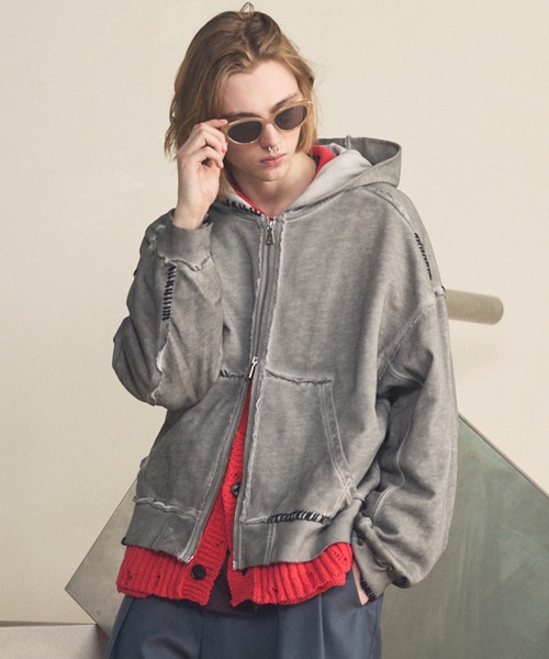 MAISON SPECIAL（メゾンスペシャル） パーカー 「UNISEX」Over-Dye
