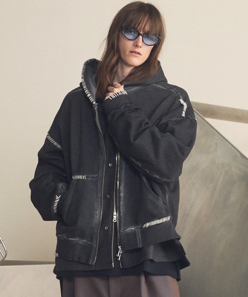 MAISON SPECIAL（メゾンスペシャル） パーカー 「UNISEX」Over-Dye