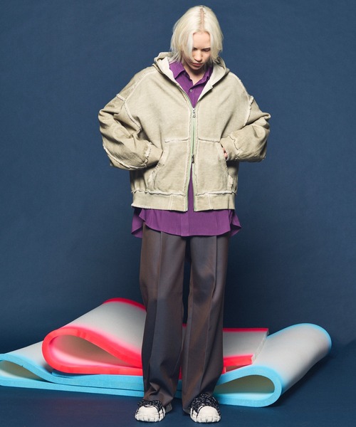 MAISON SPECIAL（メゾンスペシャル） パーカー 「UNISEX」Over-Dye