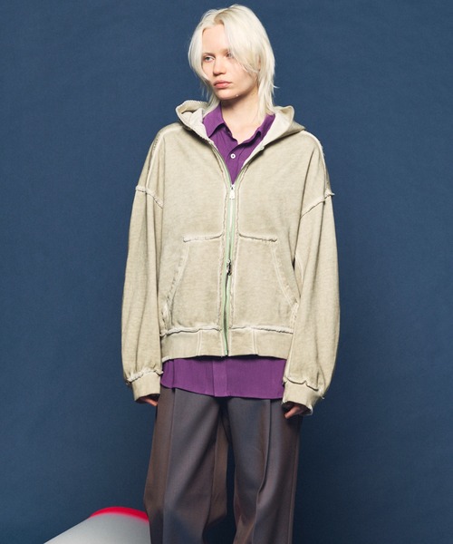 MAISON SPECIAL（メゾンスペシャル） パーカー 「UNISEX」Over-Dye