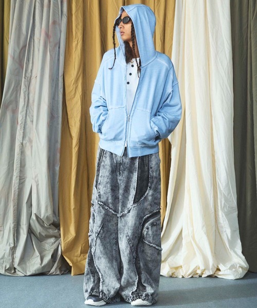MAISON SPECIAL（メゾンスペシャル） パーカー 「UNISEX」オーバーダイ