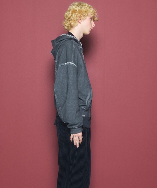MAISON SPECIAL(メゾンスペシャル) パーカー 「UNISEX」オーバーダイ MAISON SPECIAL(メゾンスペシャル) パーカー 「UNISEX」オーバーダイ