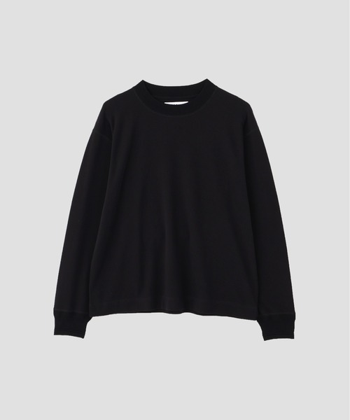 MHL.（エムエイチエル） tシャツ FINE COTTON RIB JERSEY メンズ