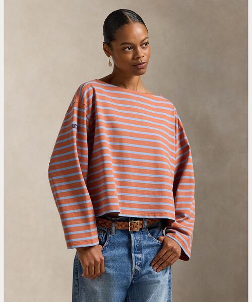 ポロラルフローレン ストライプドボートネック マリナーTシャツ POLO RALPH LAUREN（ポロ・ラルフローレン） ラルフローレン tシャツ