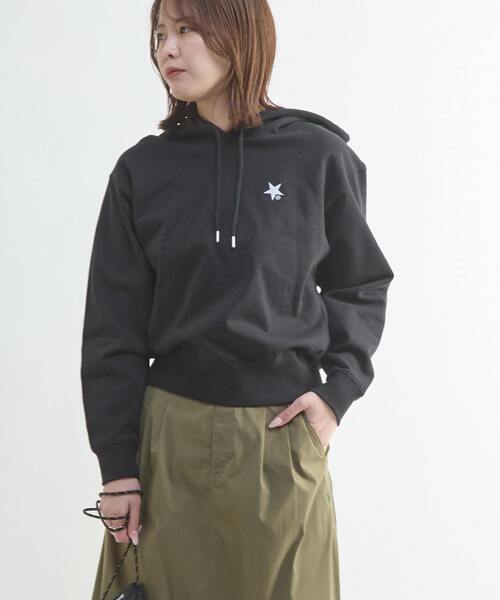 CONVERSE TOKYO パーカー WAVE LOGO HOODIE レディース : ZOZOTOWN 