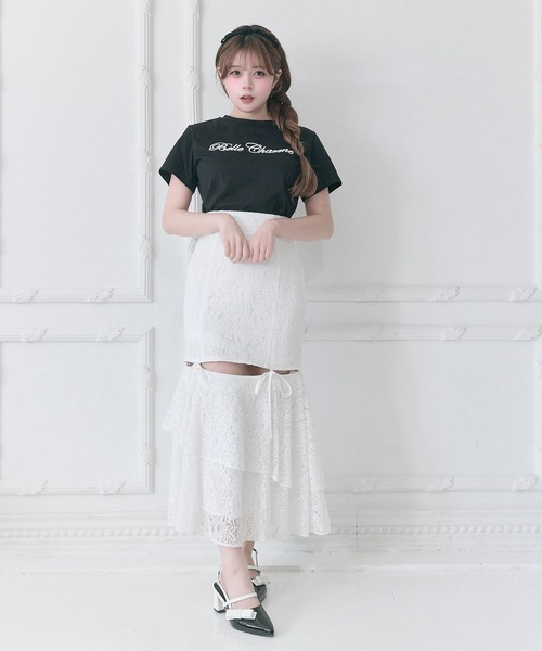 OLIVE des OLIVE（オリーブデオリーブ） ロング スカート 「Belle