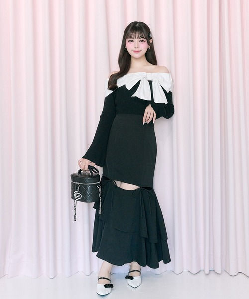 OLIVE des OLIVE（オリーブデオリーブ） ロング スカート 「Belle
