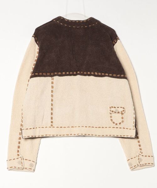PHINGERIN（フィンガリン） ニットカーディガン SMALL ネイビー メンズ
