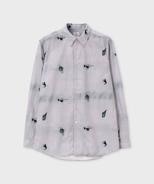 PS Paul Smith シャツ Sun Bleached Snaps” プリント / 162308 765X